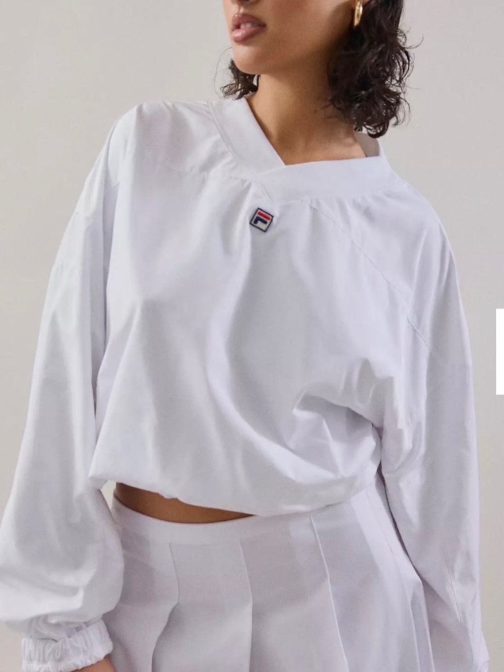 Fila x Hailey Bieber Windbreaker Pullover